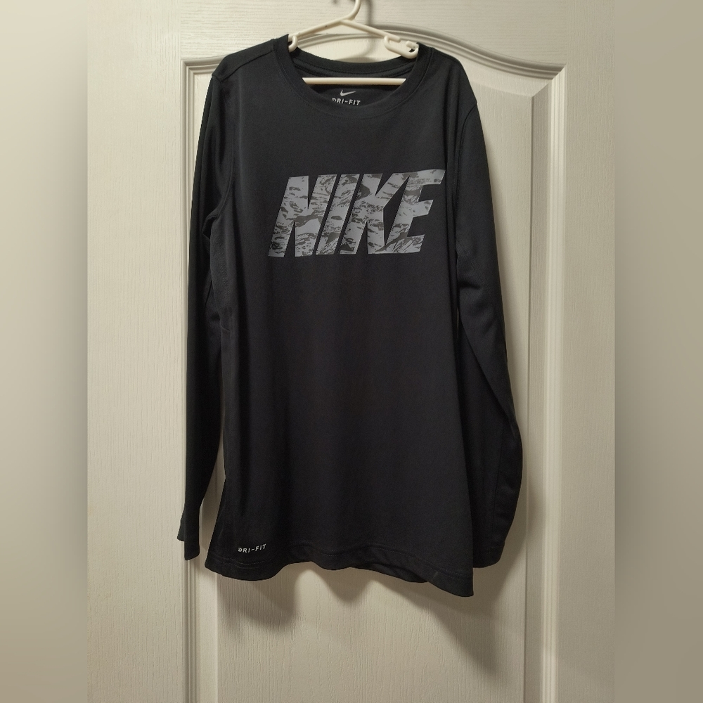 Youth boys dri fit long sleeve